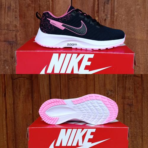 Foto Produk sepatu wanita Nike zoom terbaru termurah sepatu sport sepatu olahraga - Black Pink, 36 dari arkan sport