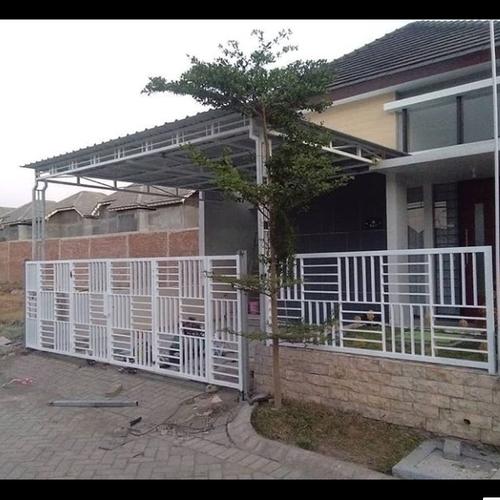 Jual Pagar rumah minimalis,pagar dorong/pagar sliding ,kanopi garasi