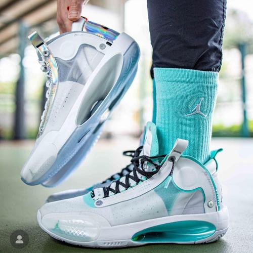 nike air jordan 34 xxxiv snow leopard