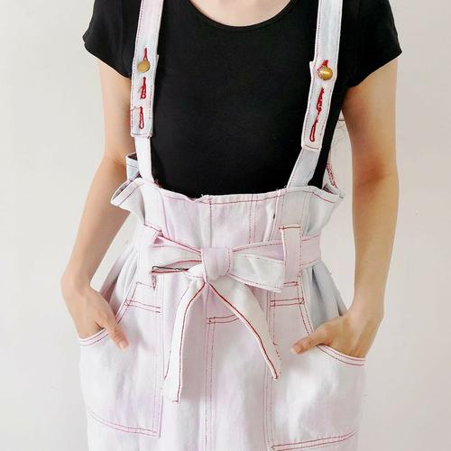 Jual Overal Jeans Handmade Tie Dye 