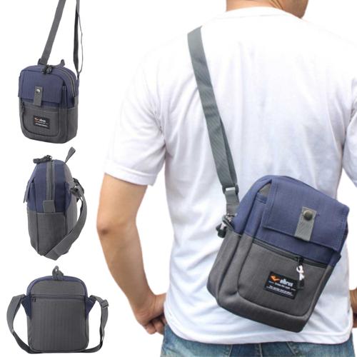 Foto Produk Tas Sling Bag / Tas Selempang Pria Outvin - Biru dari creativesfashion