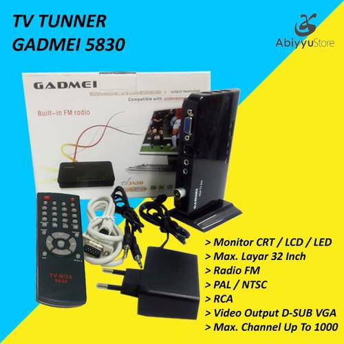 Foto Produk TV Tunner / TV Tuner Gadmei 5821 For Monitor CRT/LCD/LED dari Abiyyu Store