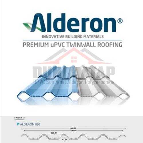 Gambar Alderon 10mm Garasi 10 tahun - Biru Muda dari Dunia Atap undefined Tokopedia