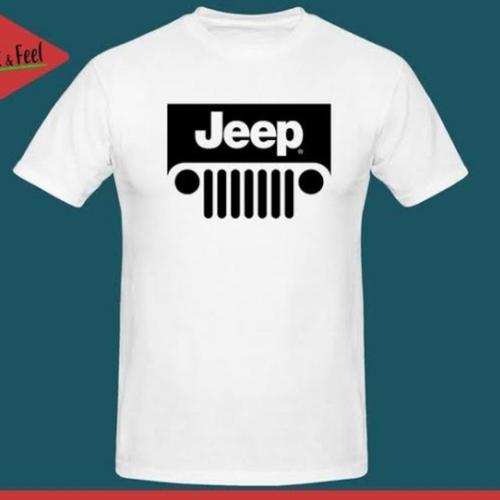 Jual T-shirt Jeep putih - Jakarta Timur 