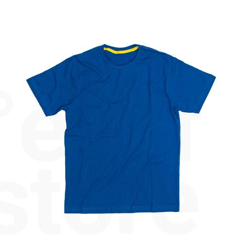Jual T SHIRT KAOS POLOS ROYAL BLUE BIRU 