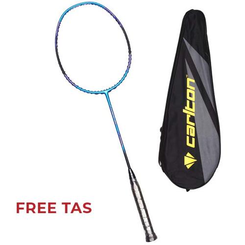 Foto Produk Raket Badminton Carlton Carbotec 1200 G1 HL - StromBlue/Black/Blue dari SPORTAWAYS