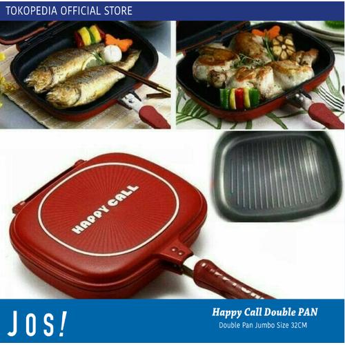Foto Produk HAPPY CALL Double Pan 32cm JUMBO SIZE - Non Bubble dari J O S