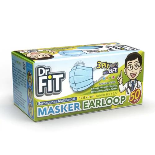 Foto Produk Dr Fit Mask Earloop 50'S (BOX) dari Watsons Indonesia