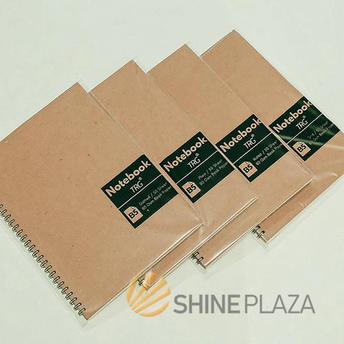 Foto Produk Buku Notebook B5 Dot Grid Plain Ruled TRG - TRG Kraft Cover Spiral Not - Dot dari Shine Plaza