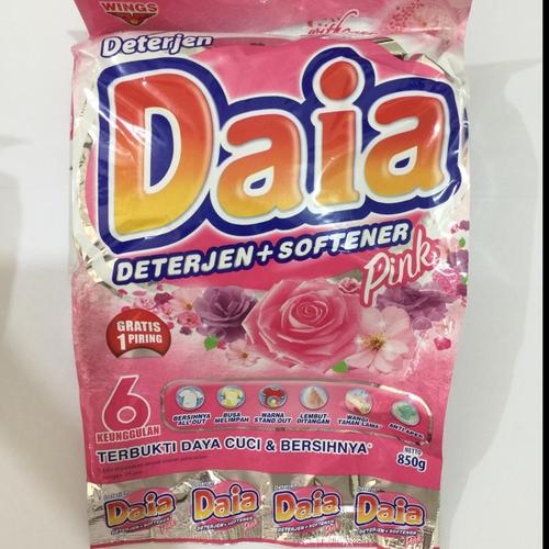 Jual Deterjen Merek Daia atau Bubuk Pembersih Baju Merek Daia 850 gram ...