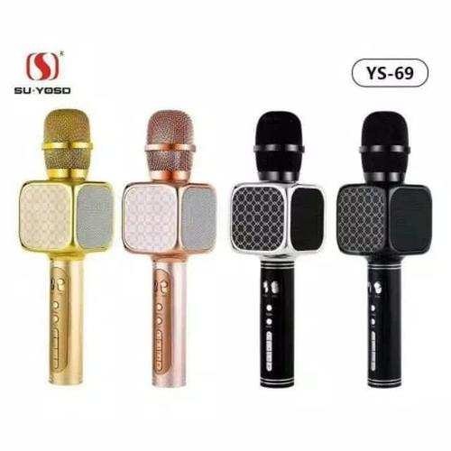 Foto Produk Mic Karaoke Bluetooth ORIGINAL YS 69 Su Yoso SMULE dari happy99