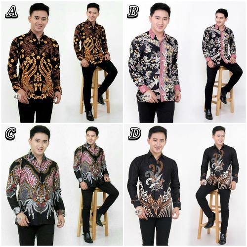 Jual Baju Batik Pria Kekinian Pakaian Kerja Pria Motif Batik Modern Keren Kab Pekalongan Batik Agong Tokopedia