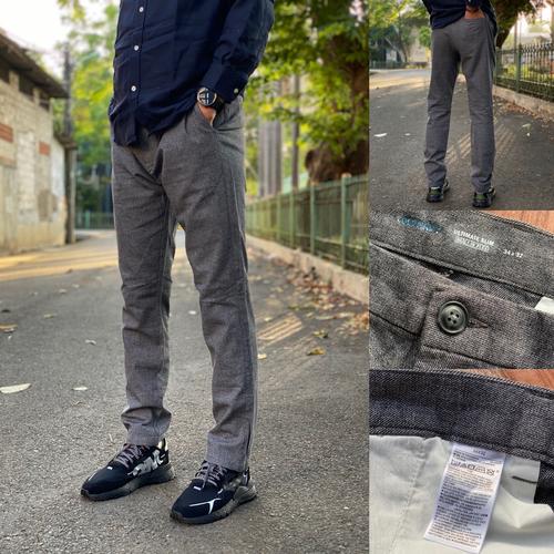 Foto Produk Celana Old Navy Ultimate Slim Built Flex Chino Grey Pattern Original dari OTOMO Store