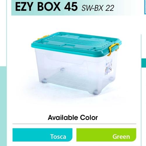 Foto Produk (ONLY GOSEND)Container Box Ezy CB45 - Container Box 45 liter - Orange dari Baby-B Shop