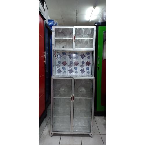 Foto Produk RAK PIRING LEMARI DAPUR ALUMUNIUM 2 PINTU dari Makmurjaya19