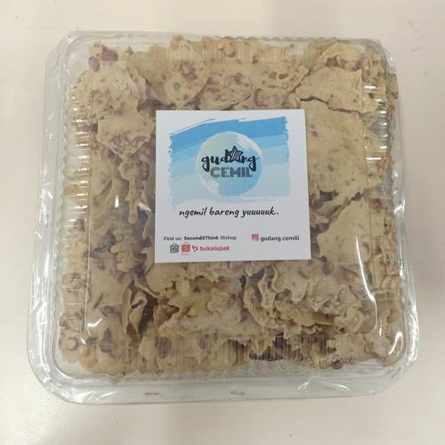 Foto Produk 1 Kg - Rampeyek / Rempeyek / Peyek Garing / Peyek kacang (MIKA) - Kacang Tanah dari Second2Think