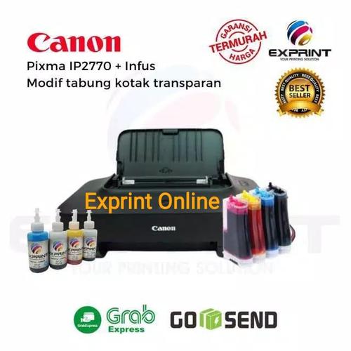 Foto Produk Printer Canon Pixma IP2770 + infus - Tinta Standar dari Exprint online