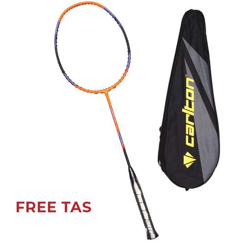 Foto Produk Raket Badminton Carlton Carbotec 1100 G1 HL - Orange/Black/Blue dari SPORTAWAYS