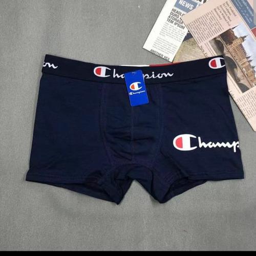 Foto Produk Celana Dalam Pria Boxer Champion / 3 Pcs / Pakaian Dalam Pria CD Pria - M dari BINTANG LIMA 9
