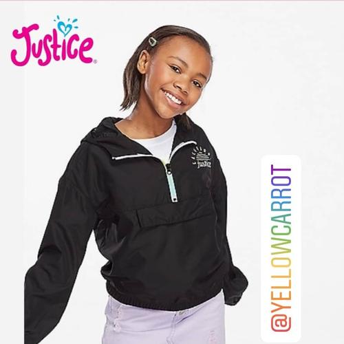 justice windbreaker