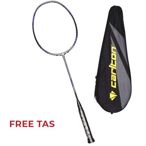Foto Produk Raket Badminton Carlton Carbotec 2100 G1 HL - Silver/Blue/Black dari SPORTAWAYS