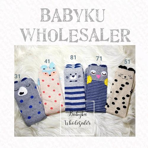 Foto Produk kaos kaki anak perempuan panjang selutut dari BABYKU WHOLESALER