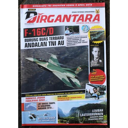 Foto Produk Tabloid Dirgantara Edisi 01 April 2018 dari Airspace Review
