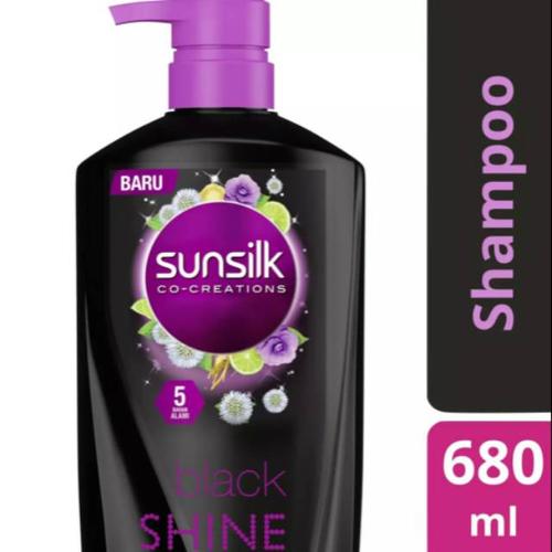 Foto Produk Sunsilk Black Shine Shampoo 680 ml dari Alien_store11