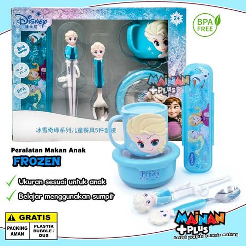 Gambar PERALATAN MAKAN SENDOK SUMPIT ANAK EATING SET GIFT SET FROZEN CARS - CARS dari MainanPlus Jakarta Barat Tokopedia