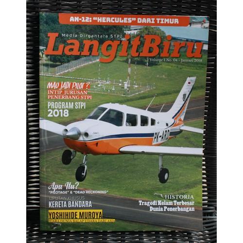 Foto Produk Majalah Langit Biru Vol 1 No 04 Januari 2018 dari Airspace Review