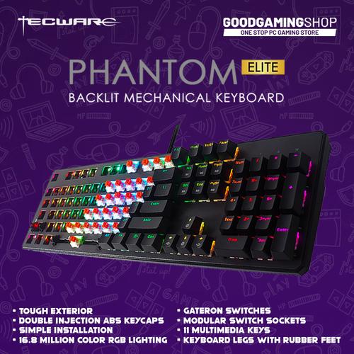 Foto Produk Tecware Phantom Elite 104 - Gaming Keyboard - Gateron Green dari GOODGAMINGM2M