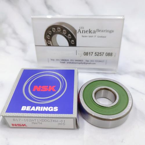 Foto Produk BEARING ALTERNATOR B17-102 AT1XDD NSK DINAMO VITARA CIELO 17X47X14 dari Aneka Bearing Surabaya