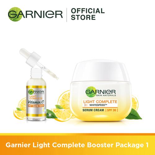 Foto Produk Garnier Serum Light Complete Booster Package 1 dari Garnier Official