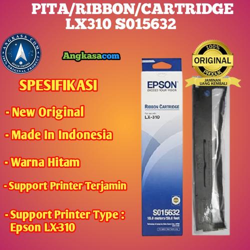 Foto Produk Epson Ribbon Cartridge / Pita / Tinta LX 310 LX310 Original dari Angkasacom