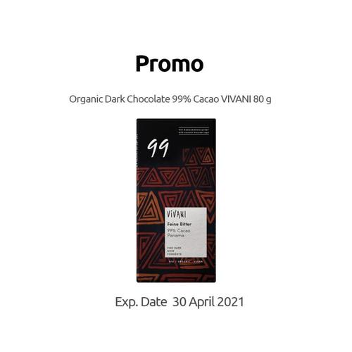 Foto Produk Vivani - Fine Dark 99% Cocoa - 80 g dari SESA Official