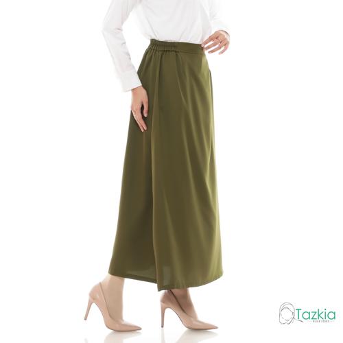 Foto Produk Bawahan Muslim Wanita | Basic Skirt Army | Rok Polos | Tazkia Hijab - Army dari Tazkia Hijab Store