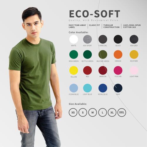 Foto Produk Kaos Polos Y&S Eco-Soft dari Y&S Kaos Polos