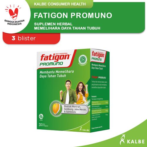 Foto Produk Fatigon Promuno Suplemen- Blister 1 Box Isi 30 Kapsul dari Kalbe Consumer Health