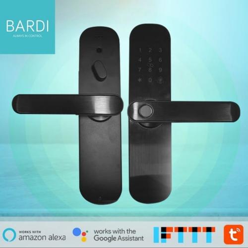 Jual Bardi Smart Door Lock Handle RFID Fingerprint Waterproof