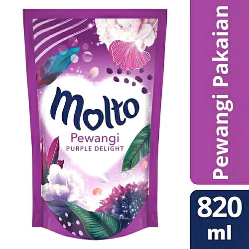 Foto Produk Molto Pelembut Dan Pewangi Pakaian Purple Delight 820 ml dari taskiashoop