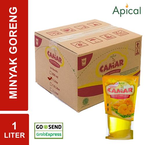 Foto Produk Minyak Goreng CAMAR Refill @1liter KARTON khusus GOSEND bisa 1 dus dari Apical
