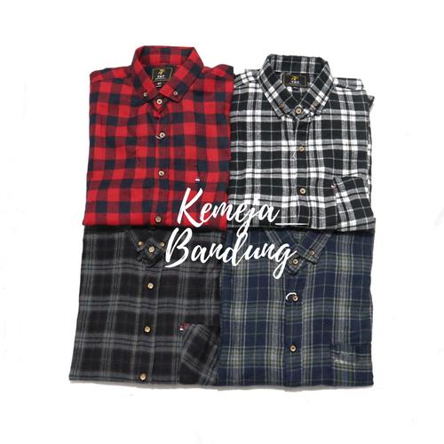 Foto Produk kemeja flanel jumbo xxl xxxl lengan panjang premium cowo cewe dari kemeja_bandung