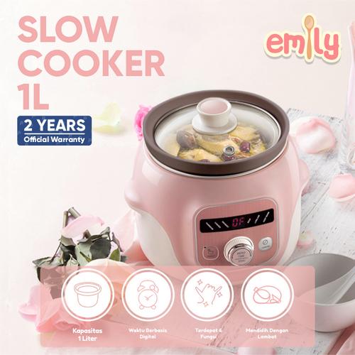 Foto Produk Emily Slow Cooker Claypot 1L / Baby & Family Food Maker dari Emily and Bear Indonesia