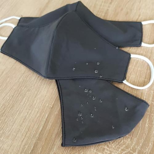 Foto Produk Masker kain WATER REPELLENT (KIDS) 3 ply - GREY - FACTORY DIRECT dari Moteza Indonesia