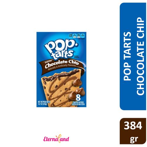 Foto Produk Kelloggs Pop Tarts 8 toaster pastries - pastri impor isi 8 pastri - Chocolate Chip dari Eternaland