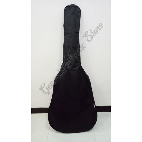 Foto Produk Tas Gitar Klasik Akustik / Elektrik Softcase Ransel - Kanvas Tebal, Hitam dari Genesis Music Store