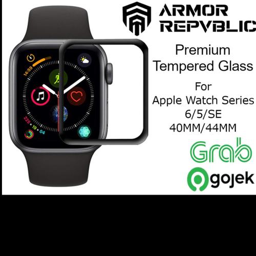 Jual Armor Repvblic Tempered Glass Apple Watch Series 6 /5/SE 40mm / 44mm -  Jakarta Barat - Loren store | Tokopedia