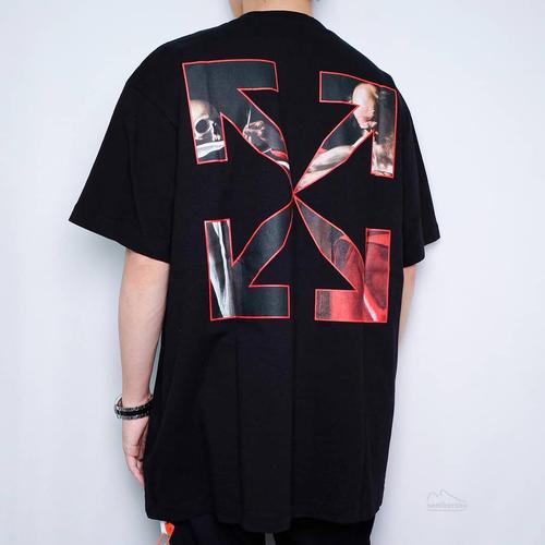 Foto Produk Off White Caravaggio Black Red Tee - XS dari senikersku_id