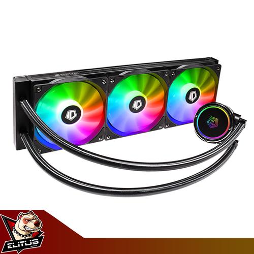 Foto Produk ID-Cooling ZoomFlow 360x ARGB 360mm 3 Fan Liquid Cooler dari ELITUS GAMING