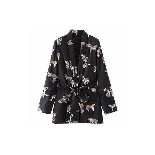 zara leopard blazer